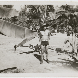 Colin James Ellis, World War II photograph album, Darwin.