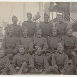 Photographs of the 1st S.A. Company during the Boer War