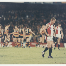 Photographs relating to football, including Adelaide Crows