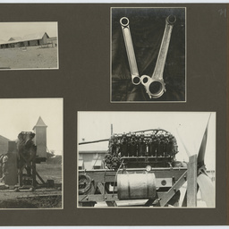 Photographs of inaugural England - Australia flight