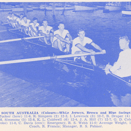 South Australian Rowing Association : SUMMARY RECORD