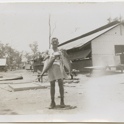 Colin James Ellis, World War II photograph album, Darwin.