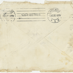 Cards received by Herbert Clough