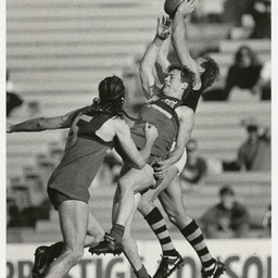 Photographs relating to football, including Adelaide Crows