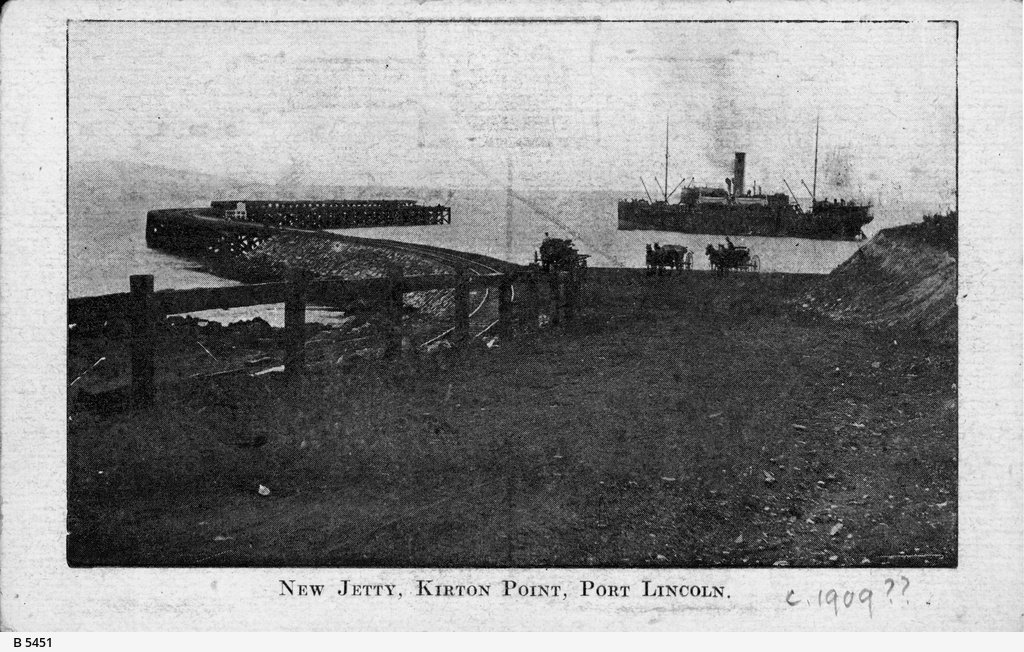 Kirton Point Jetty, Port Lincoln • Photograph • State Library of South