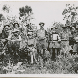 Colin James Ellis, World War II photograph album, Darwin.