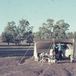 Camp site at Aroona Valley.