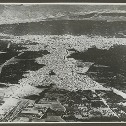 Aerial view of Damascus.