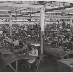 Trim fabrication section machinists.