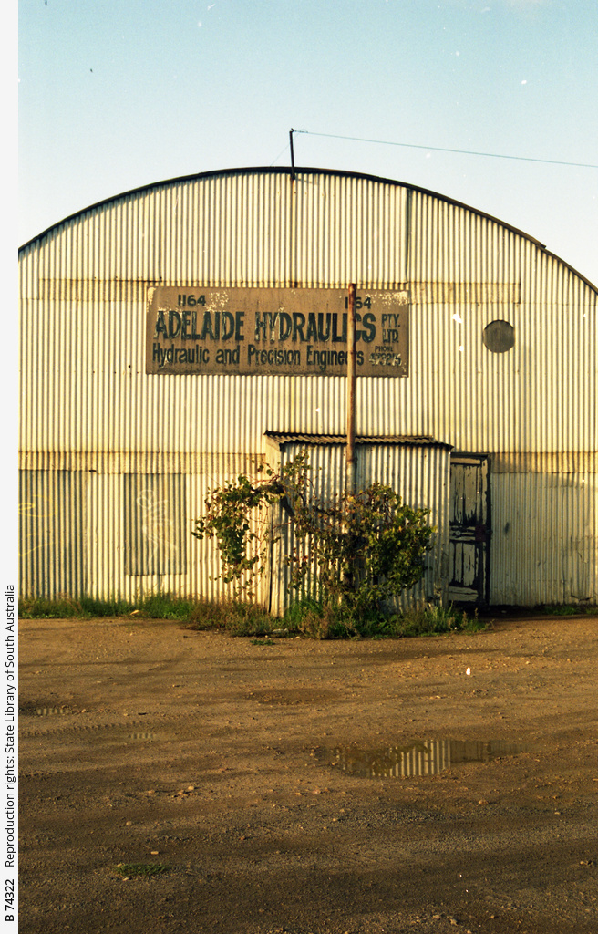 Adelaide Hydraulics Pty Ltd., Royal Park • Photograph • State Library