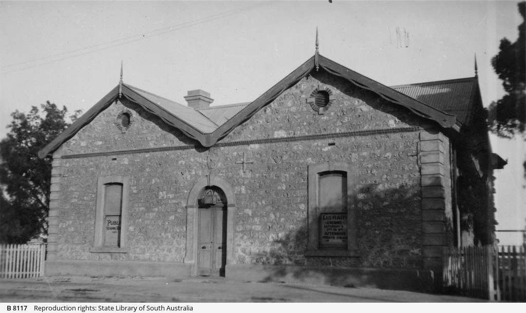 Institute, Port Wakefield • Photograph • State Library of South Australia