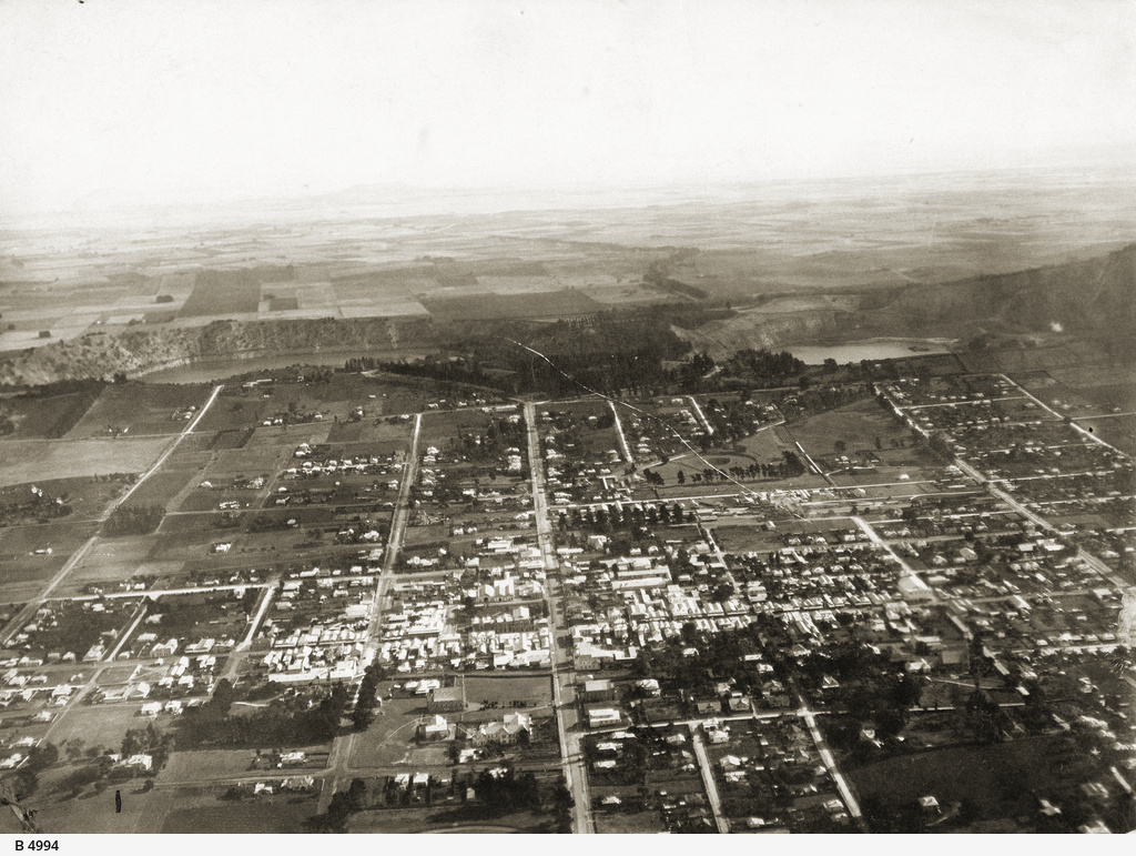 Aerial view of Mount Gambier • Photograph • State Library of South