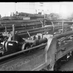 'A' Mill machinery at British Tube Mills, Kilburn.