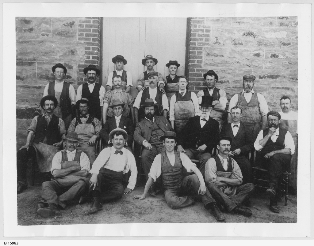 Lion Brewery Employees • Photograph • State Library of South Australia