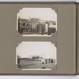 Photographs of inaugural England - Australia flight