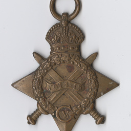 1914-15 Star medal.