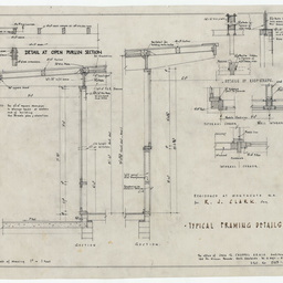 Proposed house at Montacute for R. J. Clark