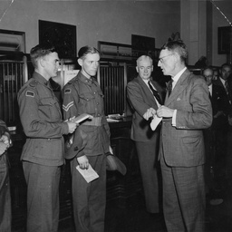 Photographs of enlisted employees