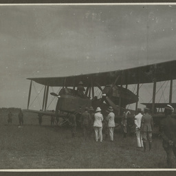 Vickers Vimy and crew, Thailand.