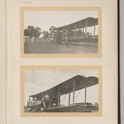 Photographs of inaugural England - Australia flight