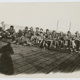 Colin James Ellis, World War II photograph album, Darwin.