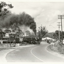 Photographs relating to Messenger Press : trains