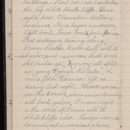 Diary of Private Eric Le Cornu of 10th Battalion