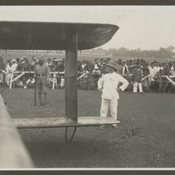Arrival of Vickers Vimy at Burma.