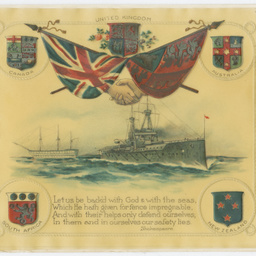 Cards received by Herbert Clough