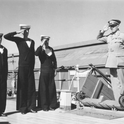 Boarding the 'Australia'