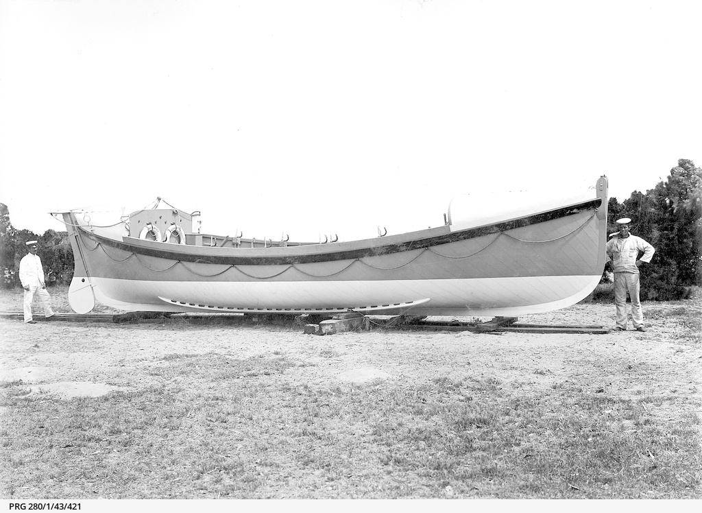 New lifeboat at Port MacDonnell, South Australia • Photograph • State