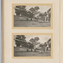 Photographs of inaugural England - Australia flight