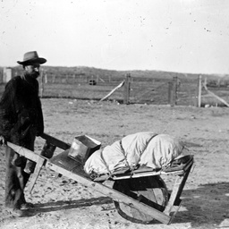 Swagman with his 'barrow'