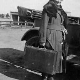 Woman ready to travel