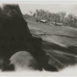Colin James Ellis, World War II photograph album, Darwin.