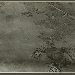 Aerial view of fields.