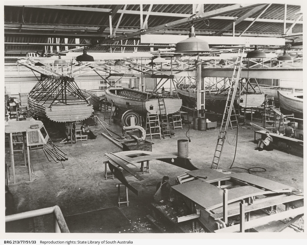 [Photographs of General MotorsHolden's Birkenhead and Beverley plants] • Photograph • State