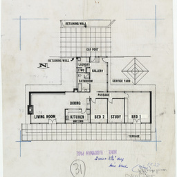 Proposed house at Belair for R. Clark