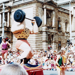 John Martin's Christmas pageant : Giant Strongman