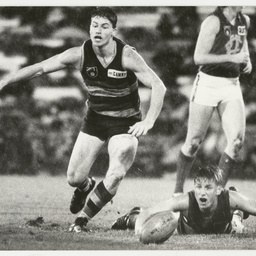 Photographs relating to football, including Adelaide Crows