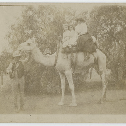 Photographs of the Bailey and Chitty families at Yardea Station