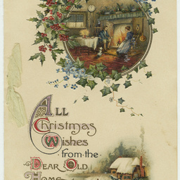 Cards received by Herbert Clough