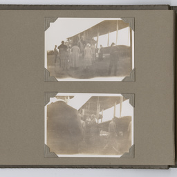 Photographs of inaugural England - Australia flight