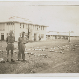 Colin James Ellis, World War II photograph album, Darwin.
