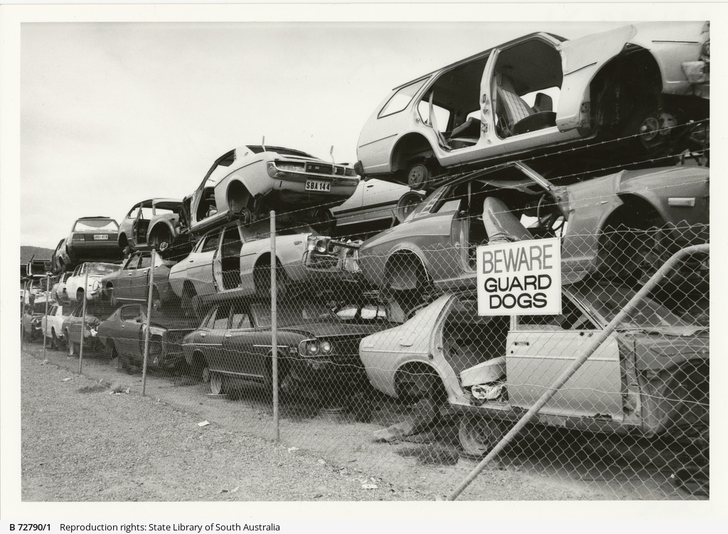 Prestige Auto Dismantlers • Photograph • State Library of South Australia