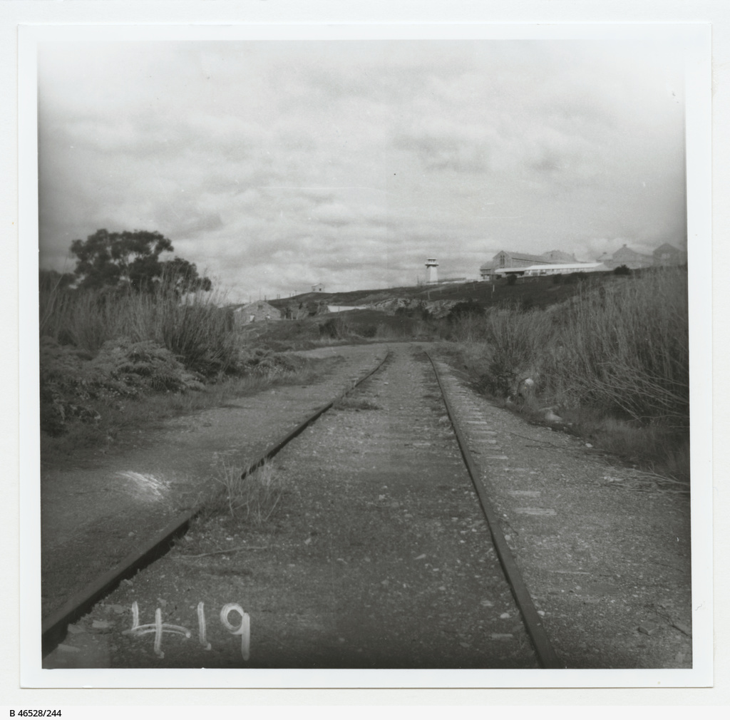 Doubleheaded rail • Photograph • State Library of South Australia