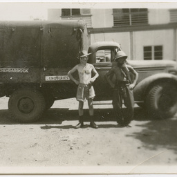 Colin James Ellis, World War II photograph album, Darwin.