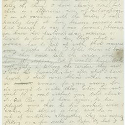 Letters written by Herbert Clough