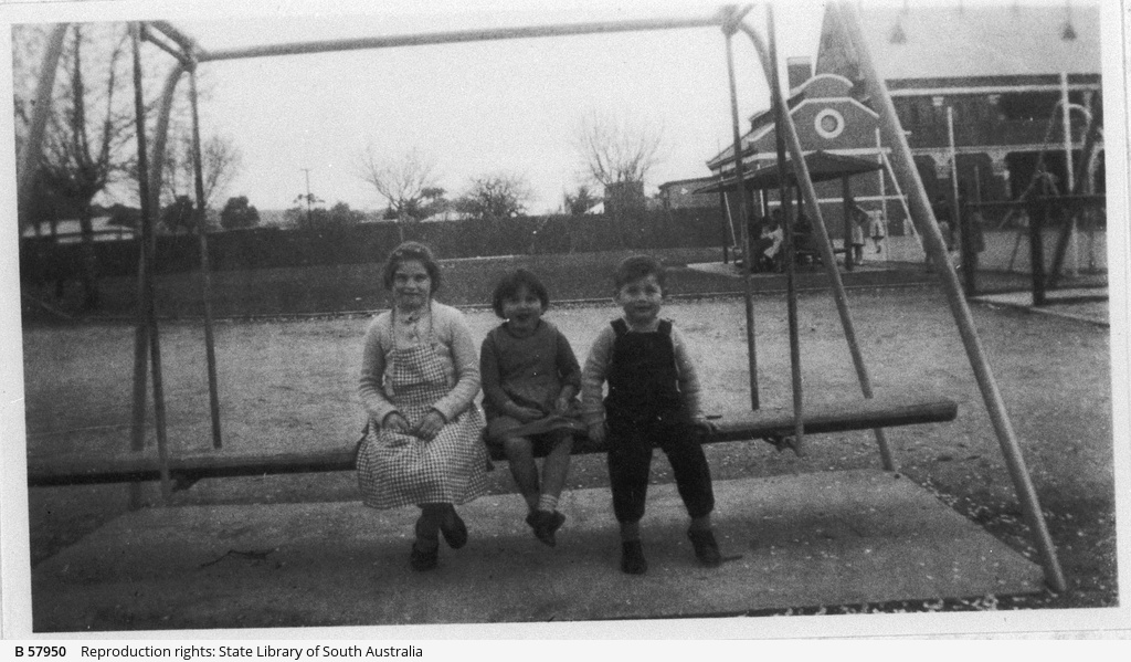 Young children at the Goodwood Orphanage • Photograph • State Library