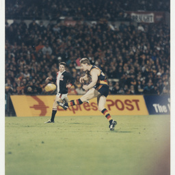 Photographs relating to football, including Adelaide Crows